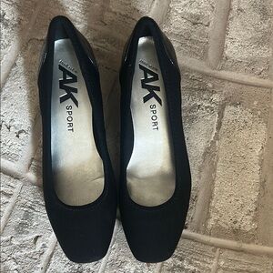 Anne Klein Sport Black Flats